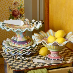 Taylor Fluted Rim Compote - Odd Fellows