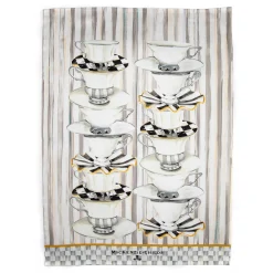 Tea Cups Dish Towel