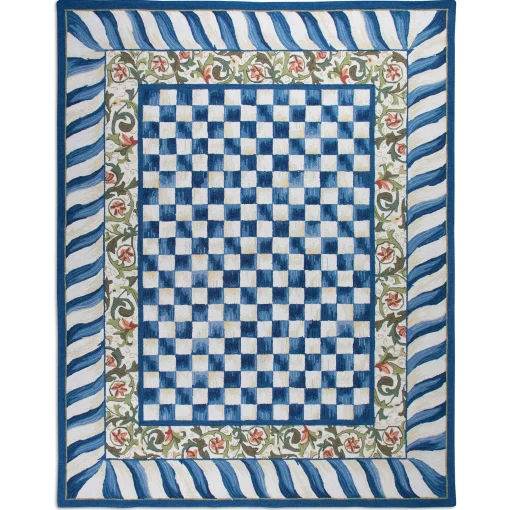 Truly Royal Check Rug - 8' X 10'