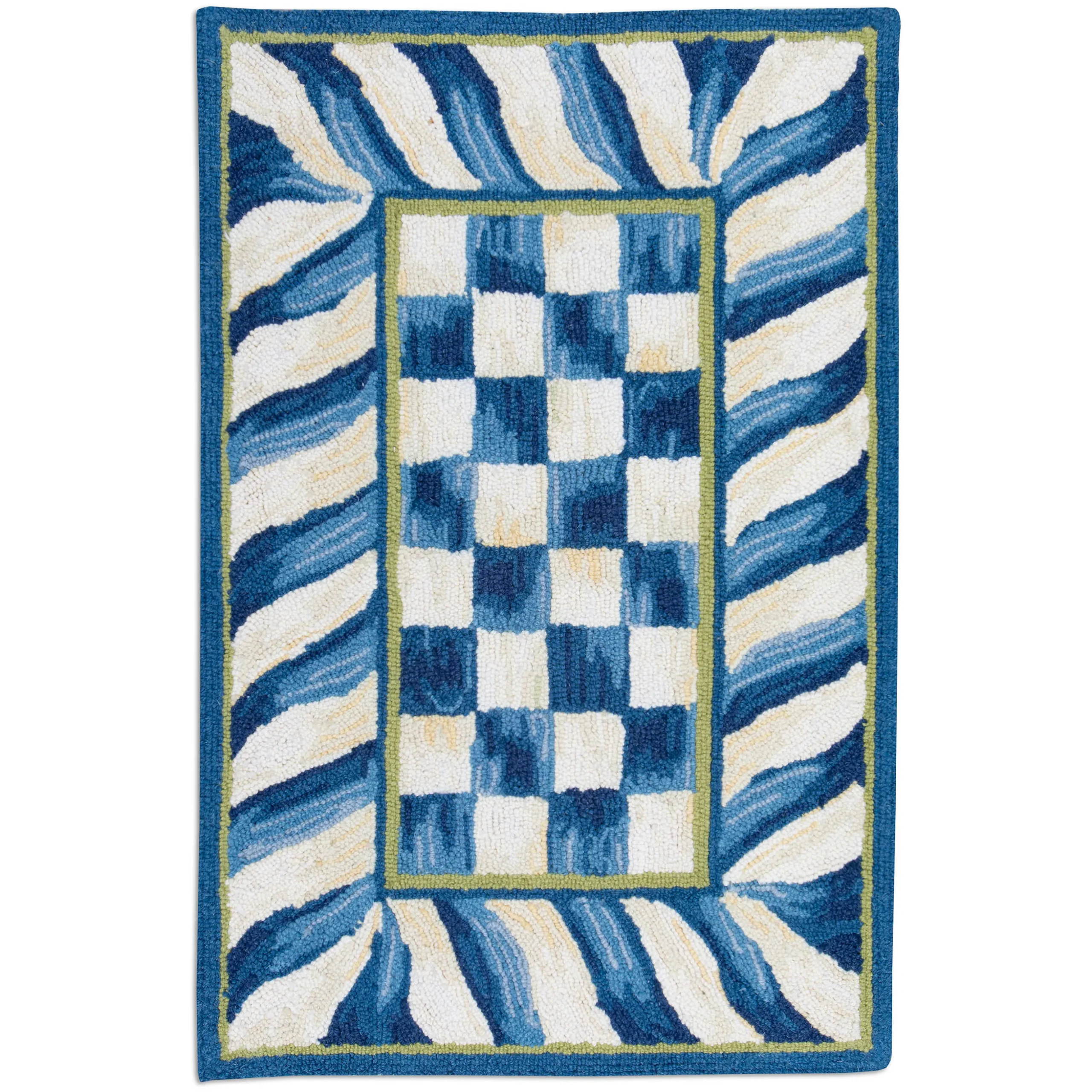 Truly Royal Check Rug - 2' X 3'
