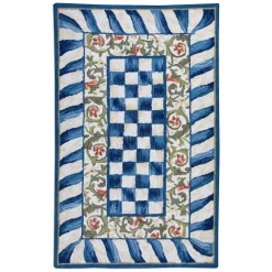 Truly Royal Check Rug - 3' X 5'