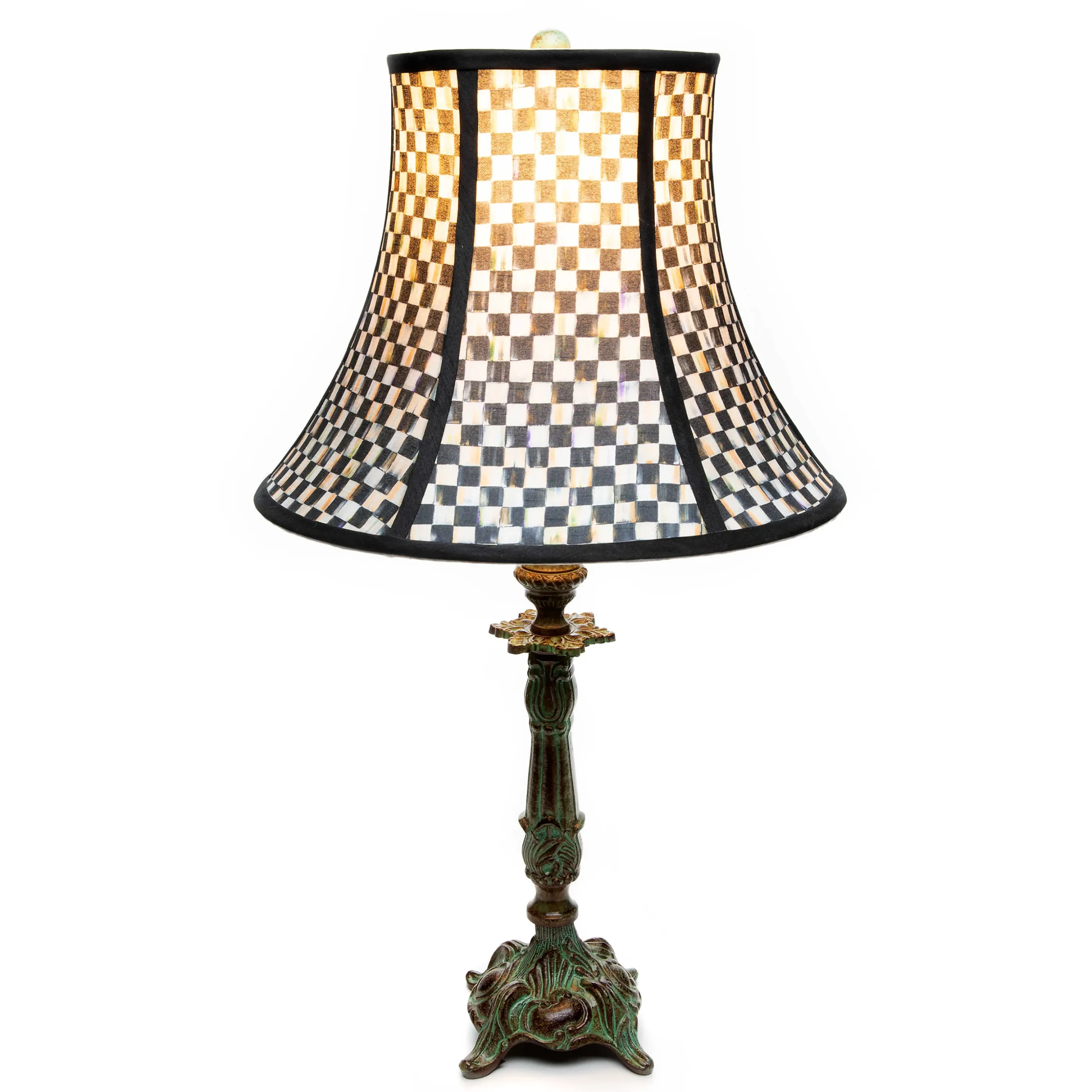 Verdigris Table Lamp