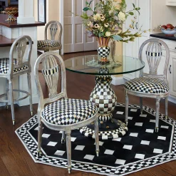 Westminster Hair On Hide Rug - Black - 6' Octagon