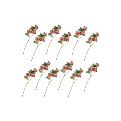 Wild Rose Spray Bouquet - Pink - Set Of 12