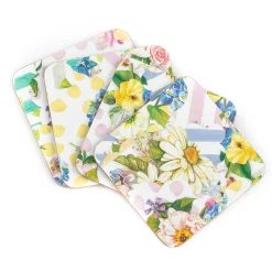Wildflowers Cork Back Coasters - Set Of 4