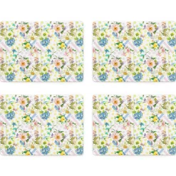 Wildflowers Cork Back Placemats - Set Of 4