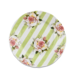 Wildflowers Dessert Plate - Green