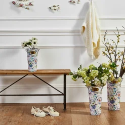 Wildflowers Flower Buckets - Set Of 3