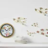 Wildflowers Swallowtail Wall Decor - Grey