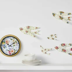 Wildflowers Swallowtail Wall Decor - Blue