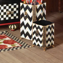 Zig Zag Waste Bin